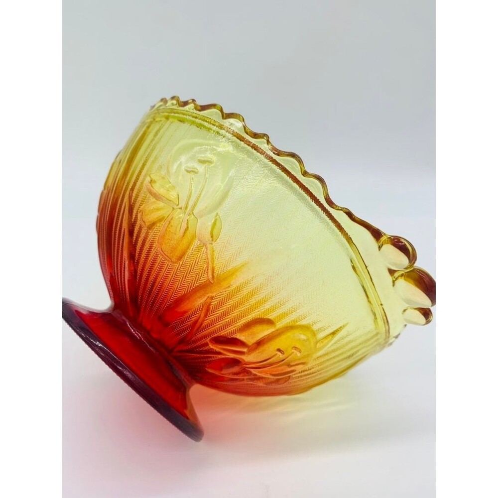 Vintage Jeannette Glass Co. Iris and Herringbine MCM